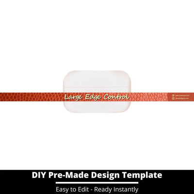 Large Edge Control Side Label Template 162