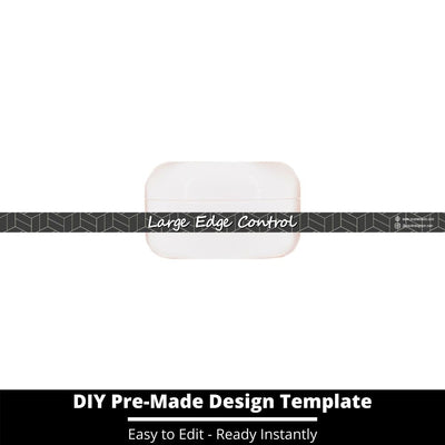 Large Edge Control Side Label Template 179