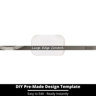 Large Edge Control Side Label Template 195