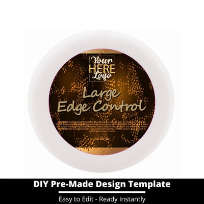 Large Edge Control Top Label Template 23