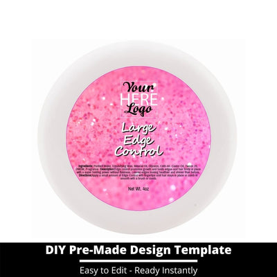 Large Edge Control Top Label Template 59