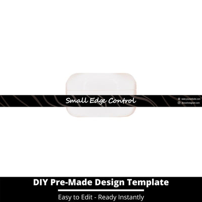 Small Edge Control Side Label Template 6