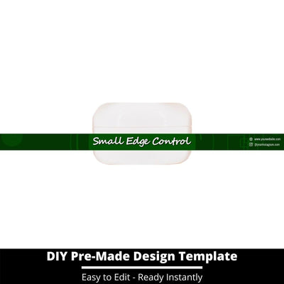 Small Edge Control Side Label Template 54