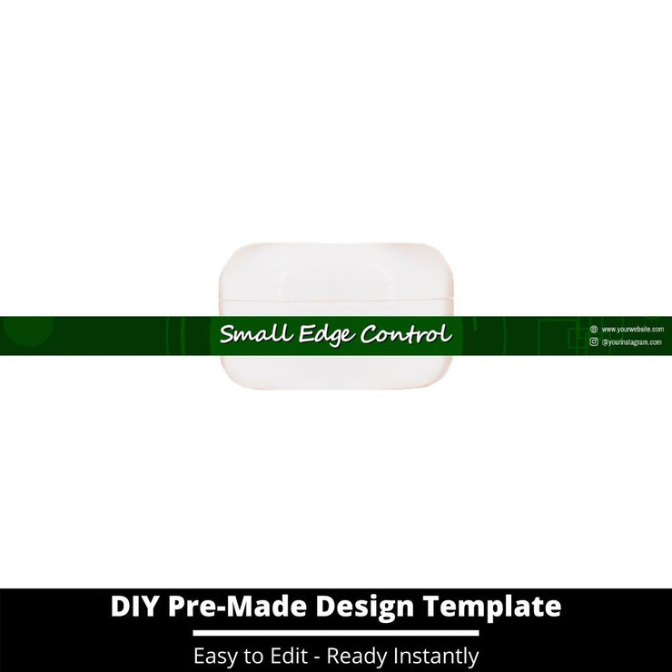 Small Edge Control Side Label Template 54