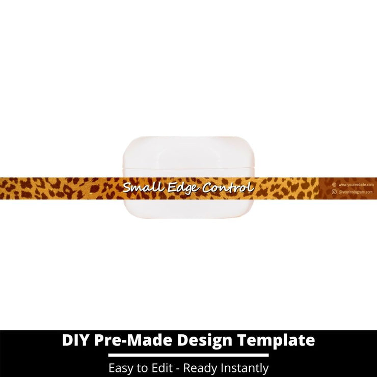 Small Edge Control Side Label Template 58