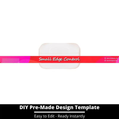 Small Edge Control Side Label Template 67