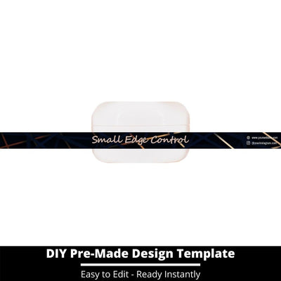 Small Edge Control Side Label Template 84