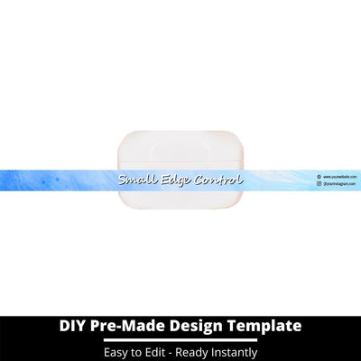 Small Edge Control Side Label Template 96