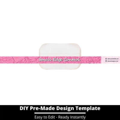 Small Edge Control Side Label Template 118