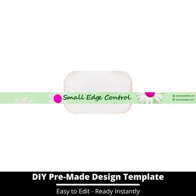 Small Edge Control Side Label Template 124