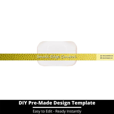 Small Edge Control Side Label Template 161