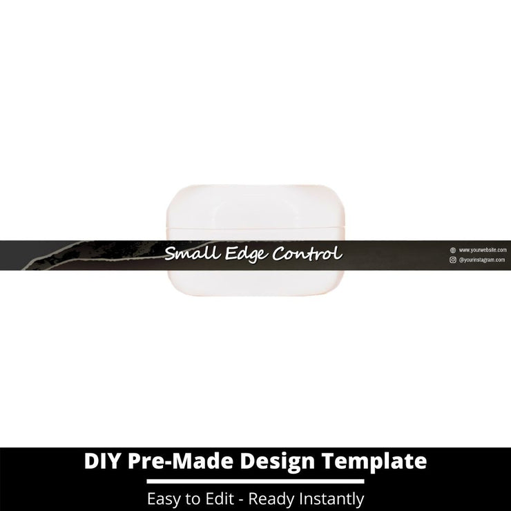 Small Edge Control Side Label Template 192