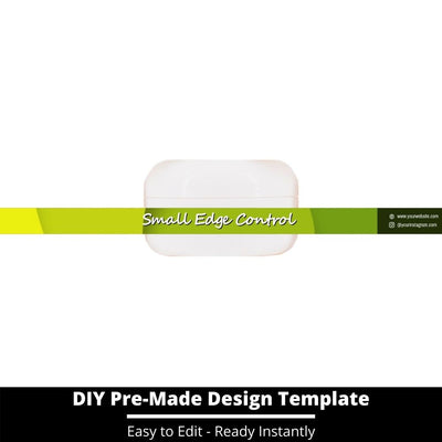 Small Edge Control Side Label Template 234