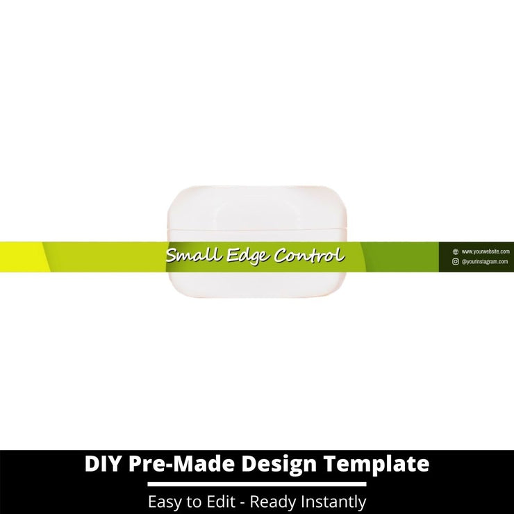 Small Edge Control Side Label Template 234