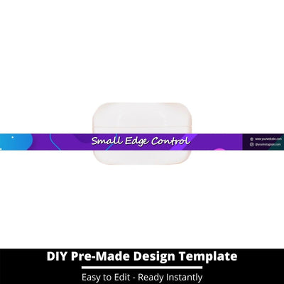 Small Edge Control Side Label Template 235