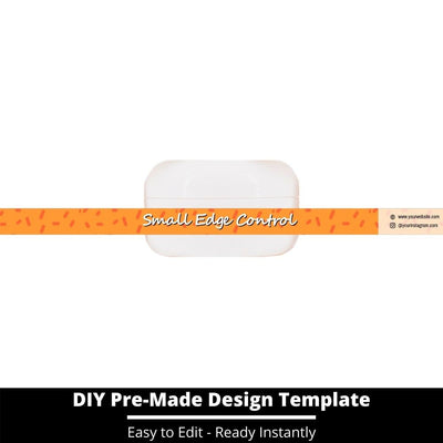 Small Edge Control Side Label Template 244