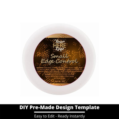 Small Edge Control Top Label Template 23