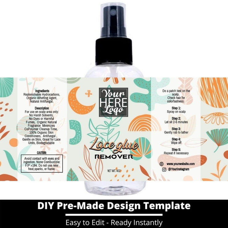 Lace Glue Remover Template 240